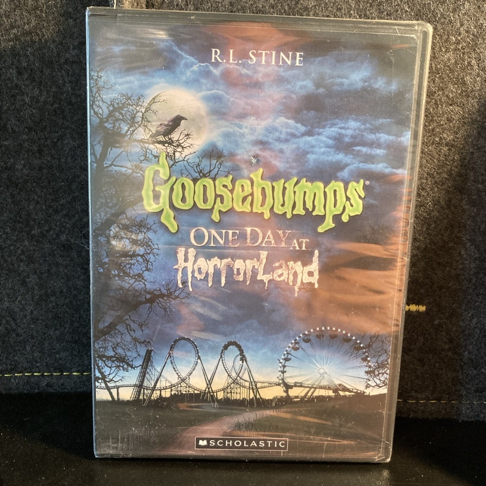Goosebumps One Day at HorrorLand DVD R.L. Stine Scholastic 2008 NEW SEALED